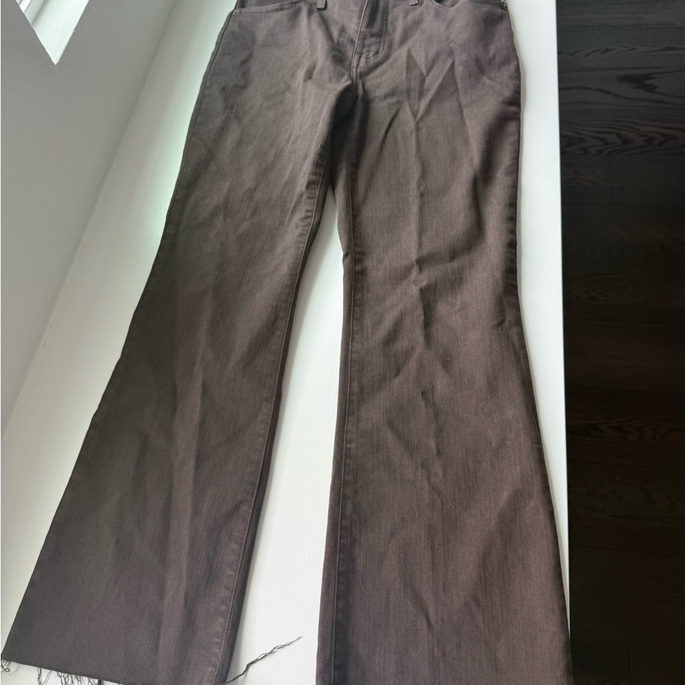 Madewell Brown Flare & Wide Leg Jeans